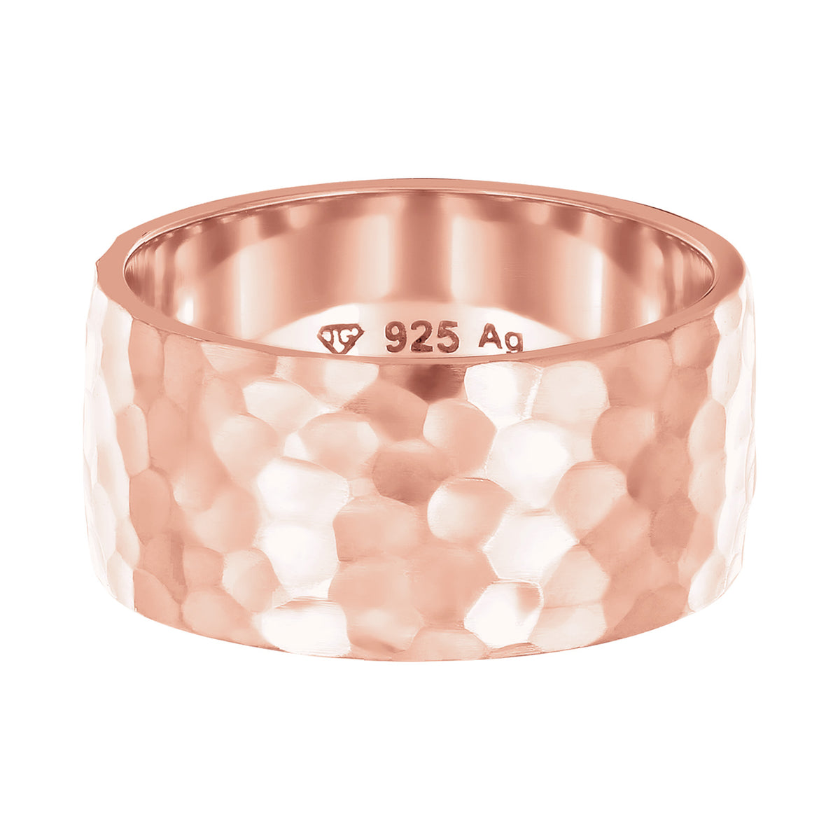 Roségold - Elli | Bandring | 925 Sterling Silber Rosegold