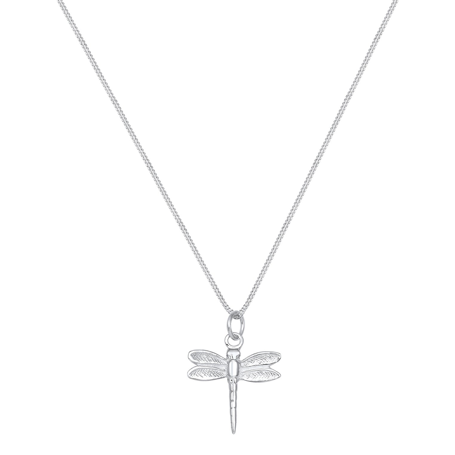 Silber - Elli | Halskette Libelle | 925er Sterling Silber