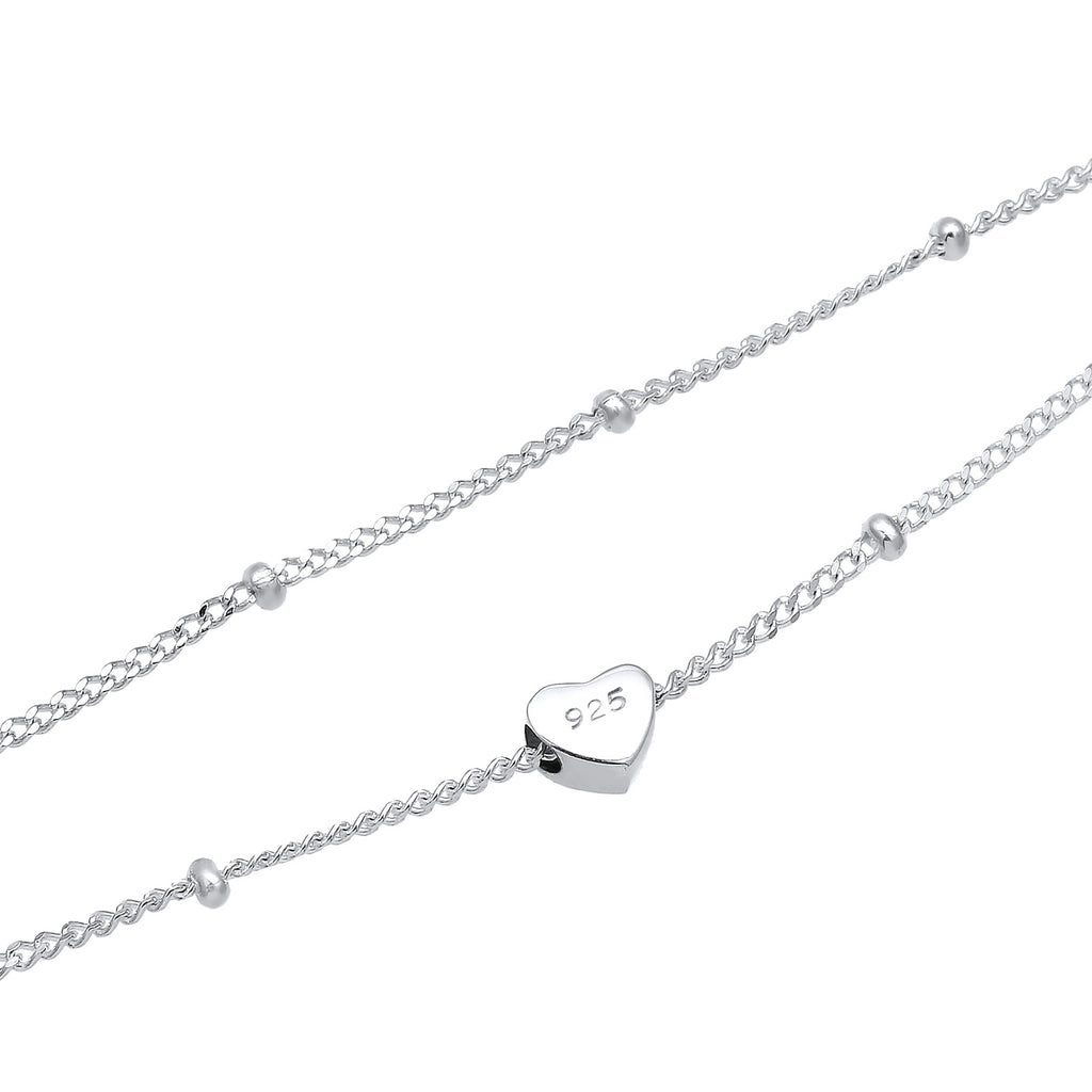 Silber - Elli | Layer-Choker | 925er Sterling Silber