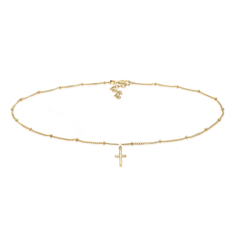 Kugel-Choker Kreuz