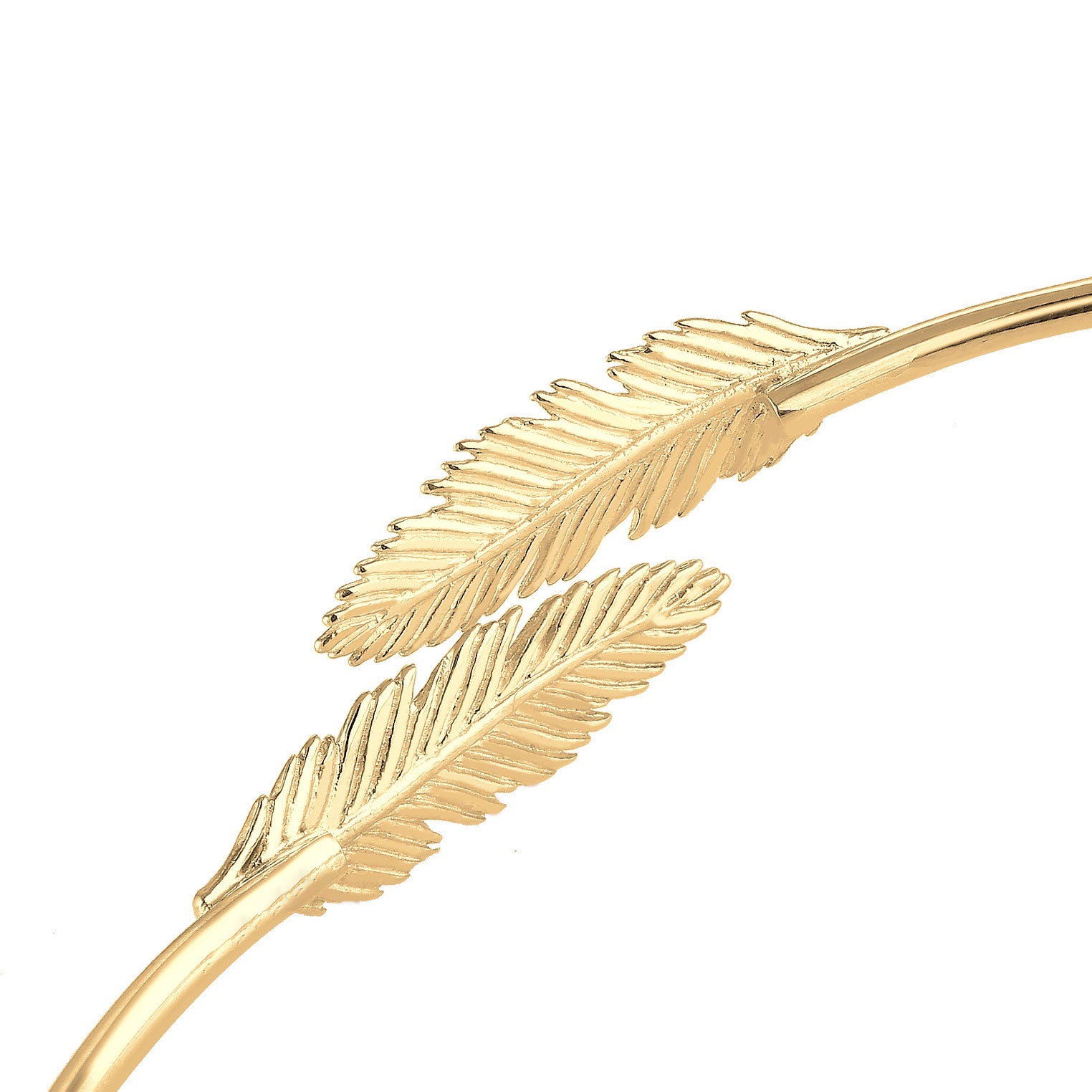 Gold - Elli | Armreif | 925 Sterling Silber vergoldet