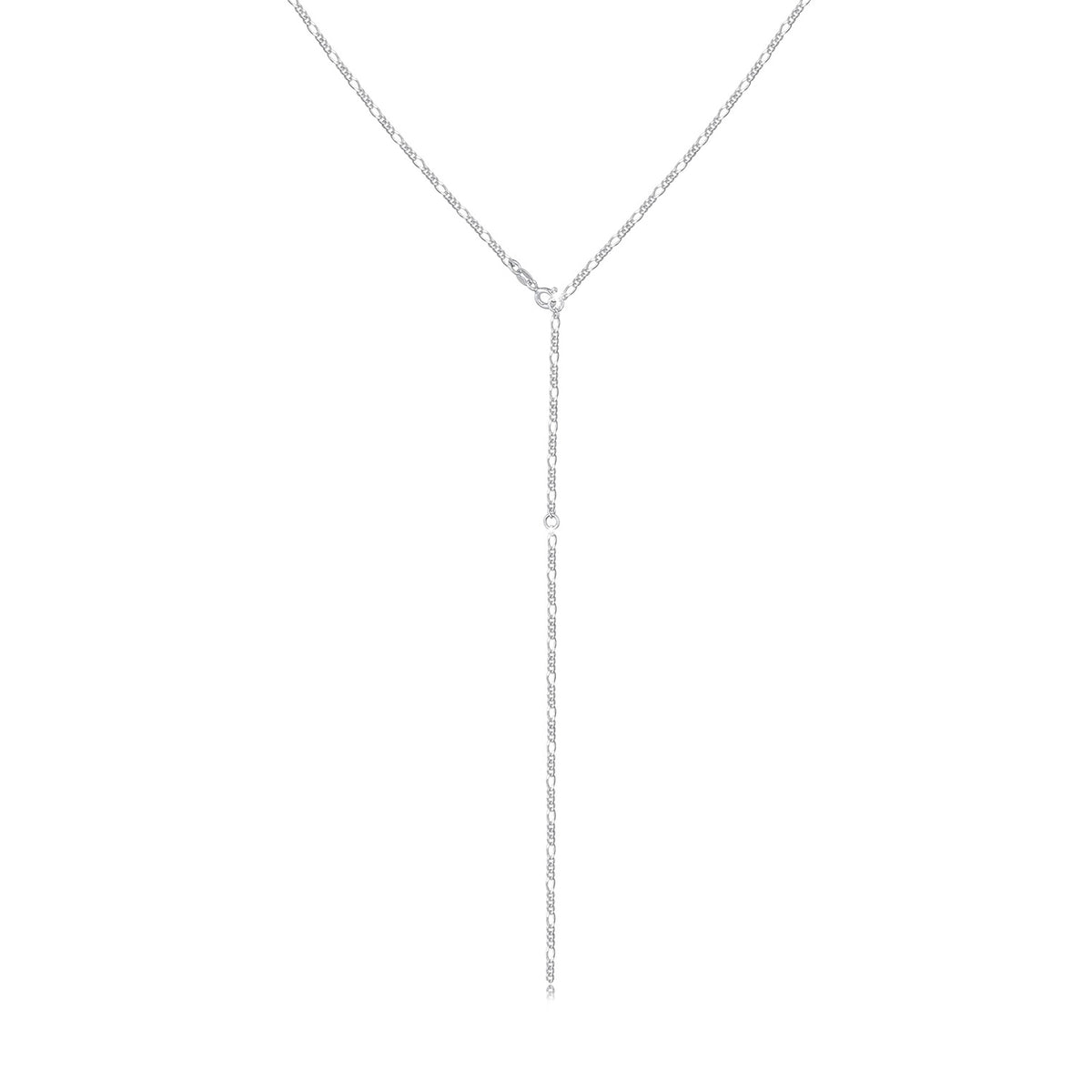 Silber - Elli | Figaro-Y-Halskette | 925er Sterling Silber