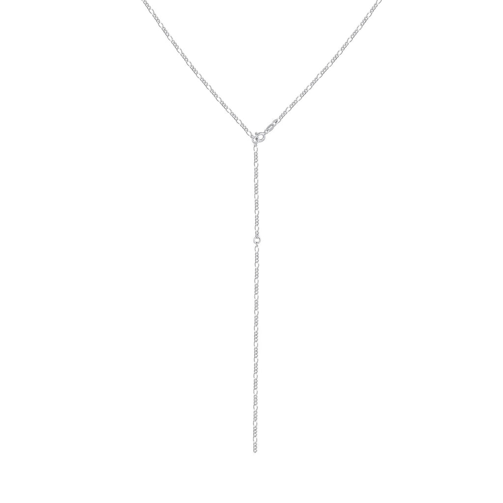Silber - Elli | Figaro-Y-Halskette | 925er Sterling Silber