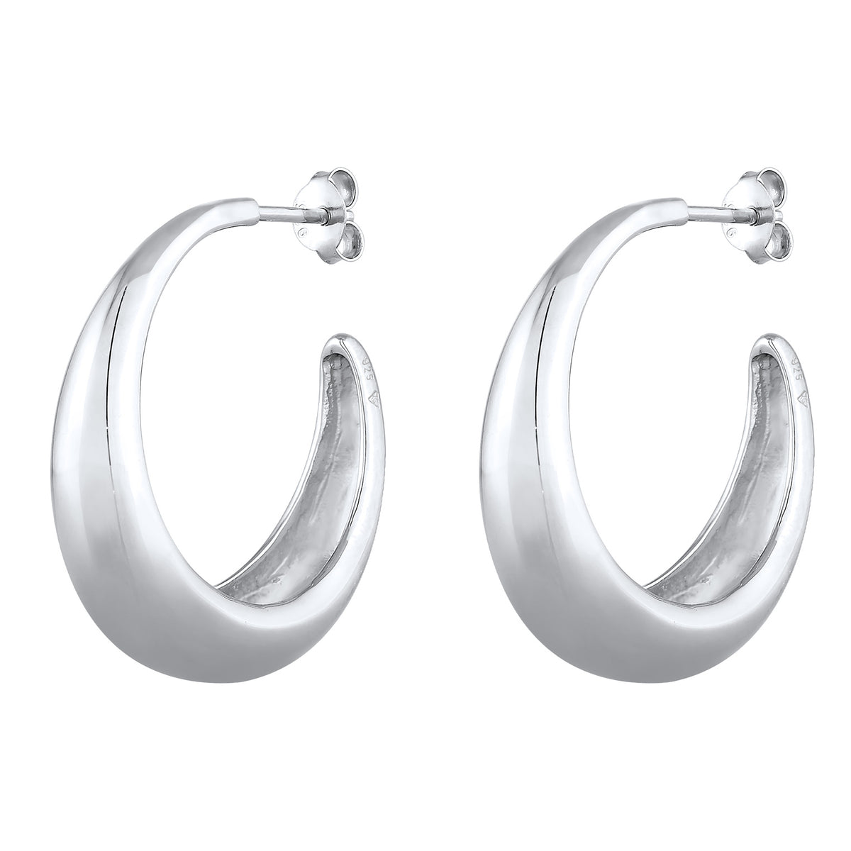 Silber - Elli | Creole | 925er Sterling Silber