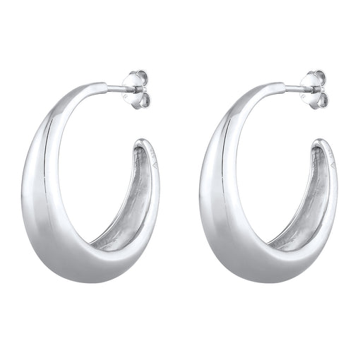 Silber - Elli | Creole | 925er Sterling Silber