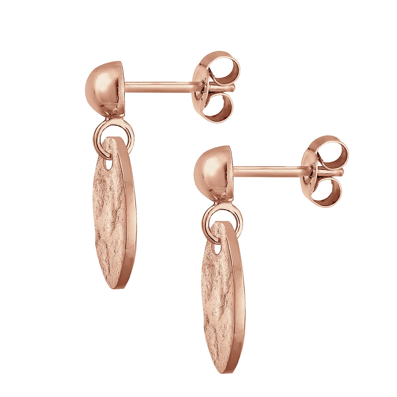 Roségold - Elli | Ohrhänger Geo | 925 Sterling Silber Rosegold