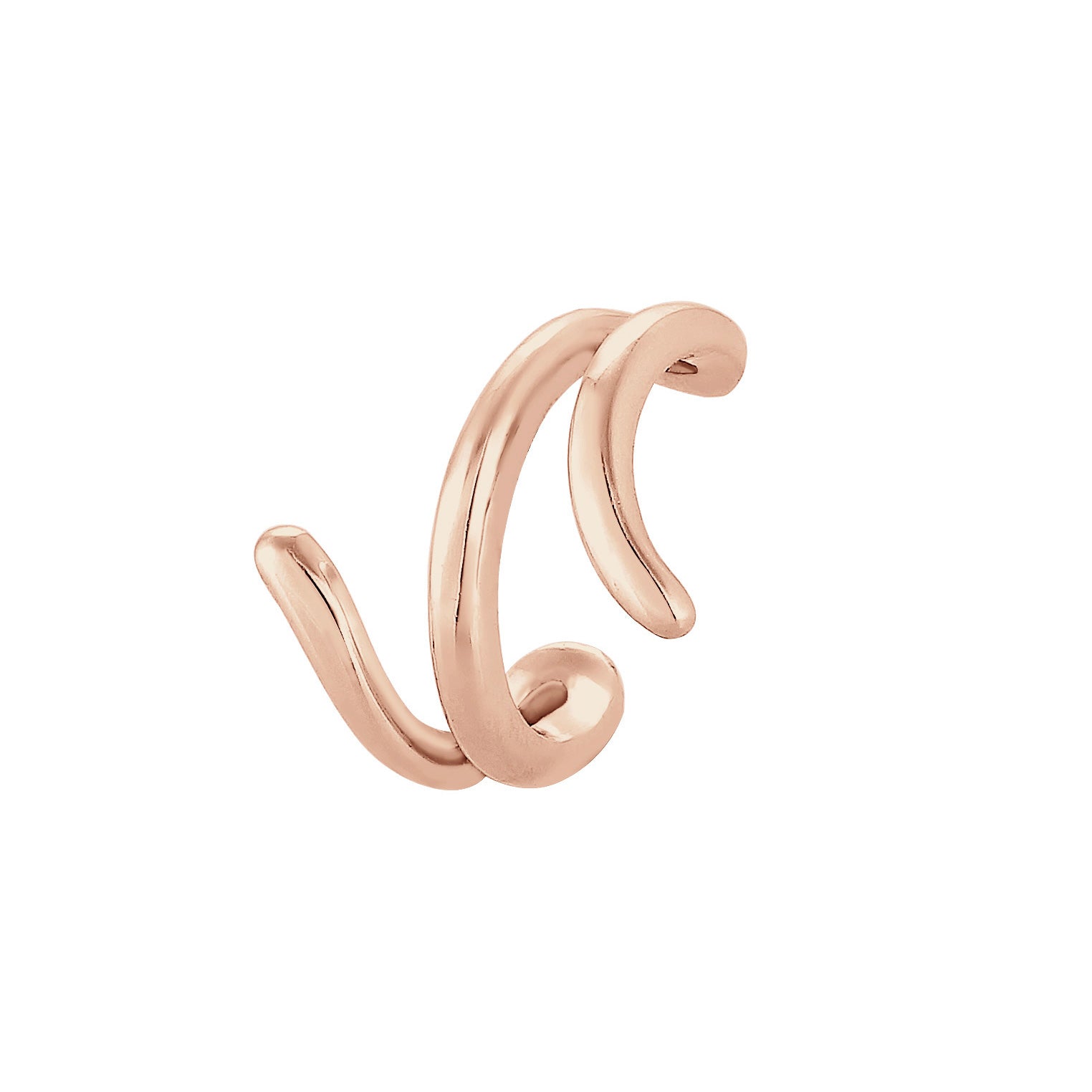 Roségold - Elli | Earcuff | 925 Sterling Silber Rosegold