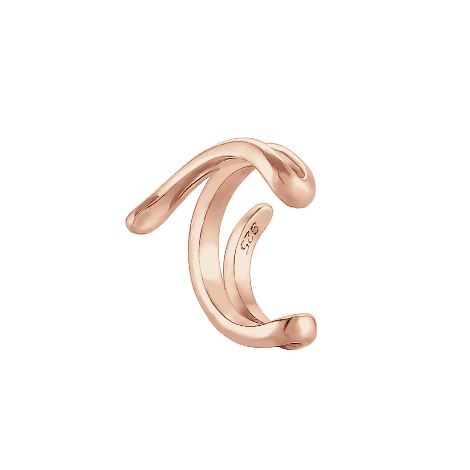 Roségold - Elli | Earcuff | 925 Sterling Silber Rosegold