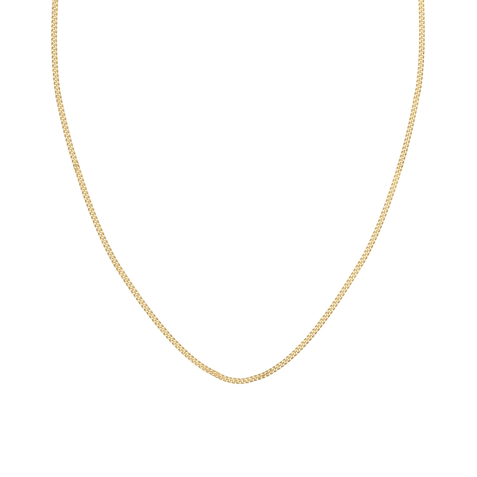 Gold - Elli PREMIUM | Halskette Basic | 925 Sterling Silber vergoldet