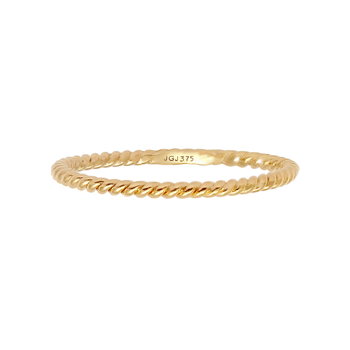 Gold - Elli PREMIUM | Ring Twisted | 375 Gelbgold