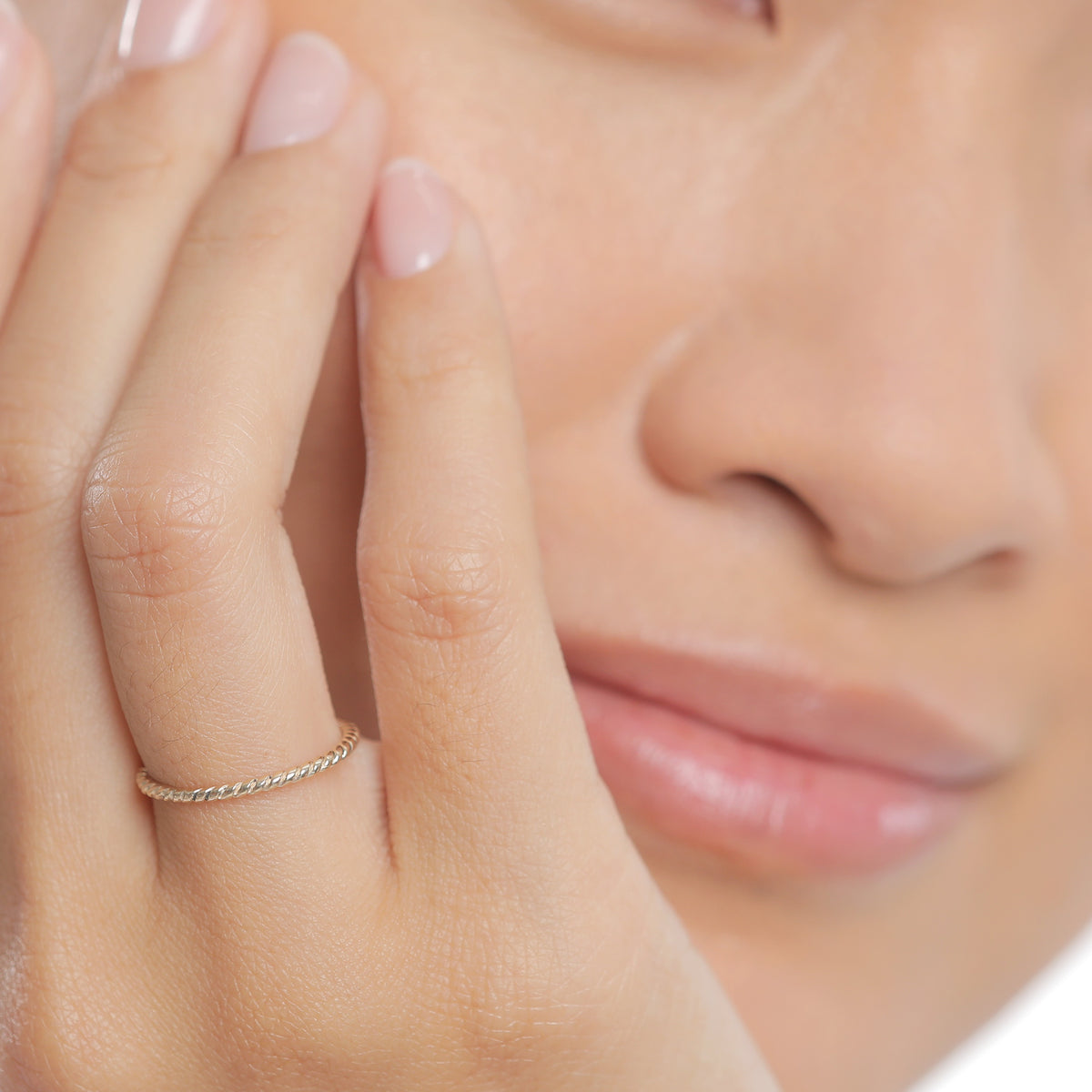 Gold - Elli PREMIUM | Ring Twisted | 375 Gelbgold