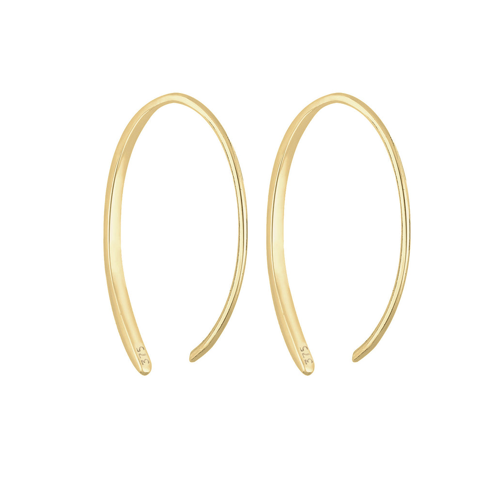 Gold - Elli PREMIUM | Creole | 375 Gelbgold