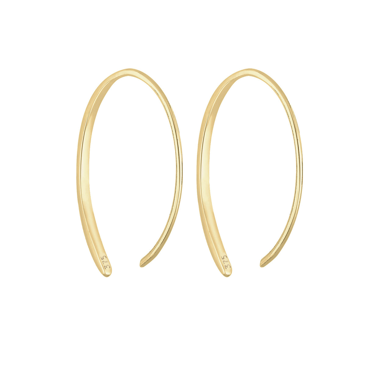 Gold - Elli PREMIUM | Creole | 375 Gelbgold