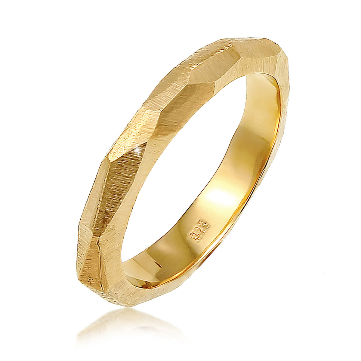 Gold - Elli PREMIUM | Paarring | 925 Sterling Silber vergoldet