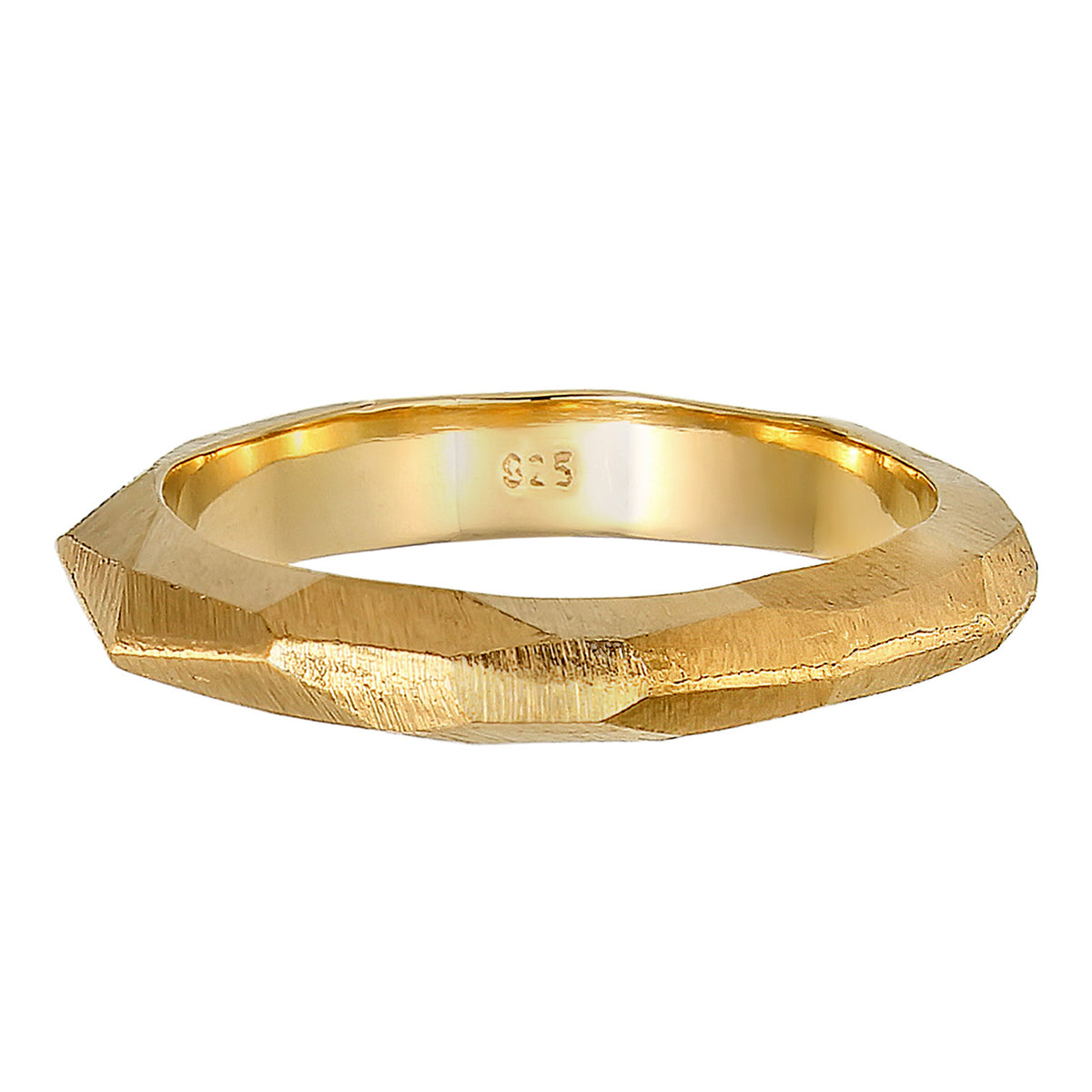 Gold - Elli PREMIUM | Paarring | 925 Sterling Silber vergoldet