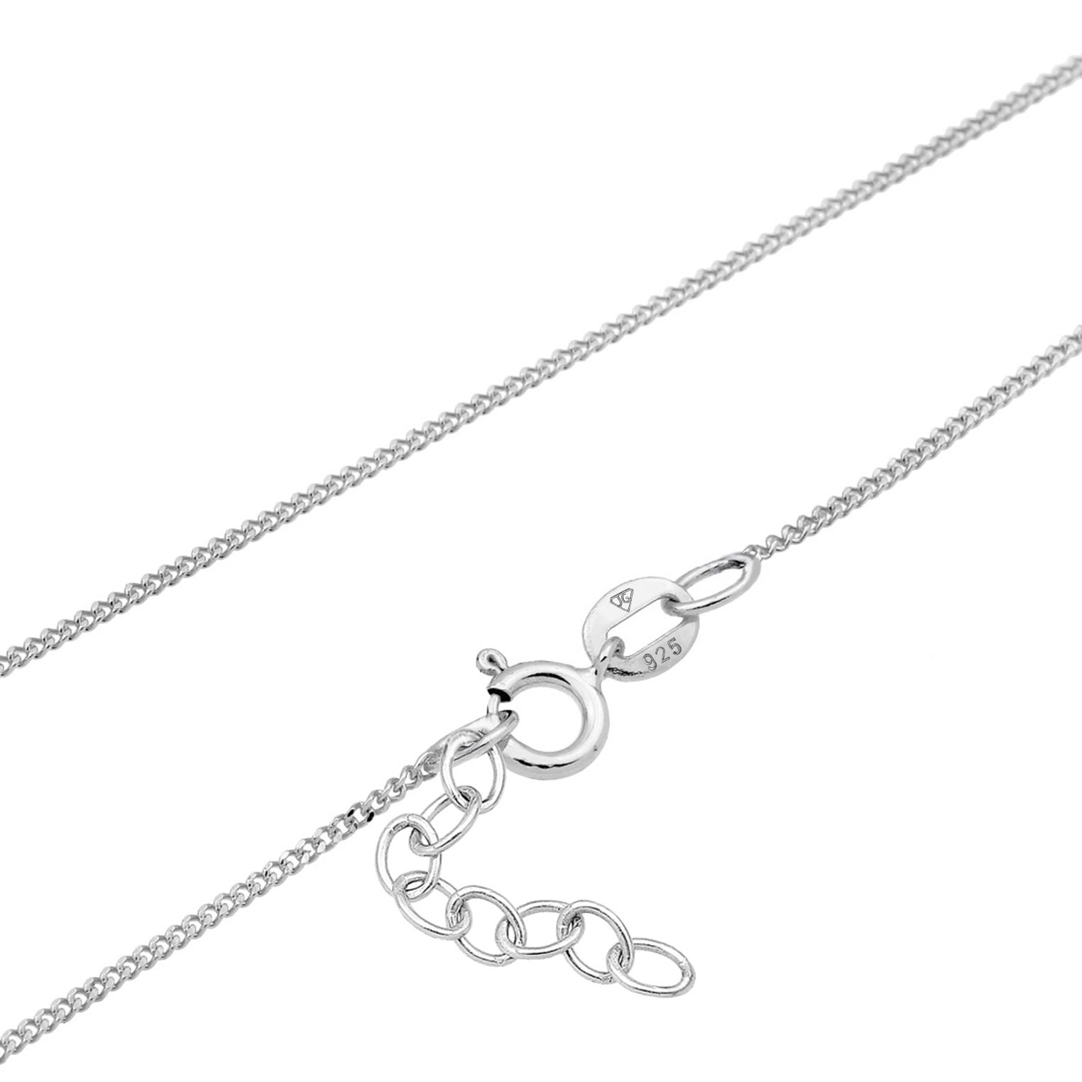 Silber - Elli | Halskette Pfote | Mit Kristallen von Swarovski® (Rosa) | 925er Sterling Silber