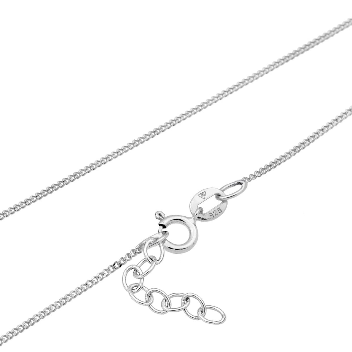 Silber - Elli | Halskette Pfote | Mit Kristallen von Swarovski® (Rosa) | 925er Sterling Silber