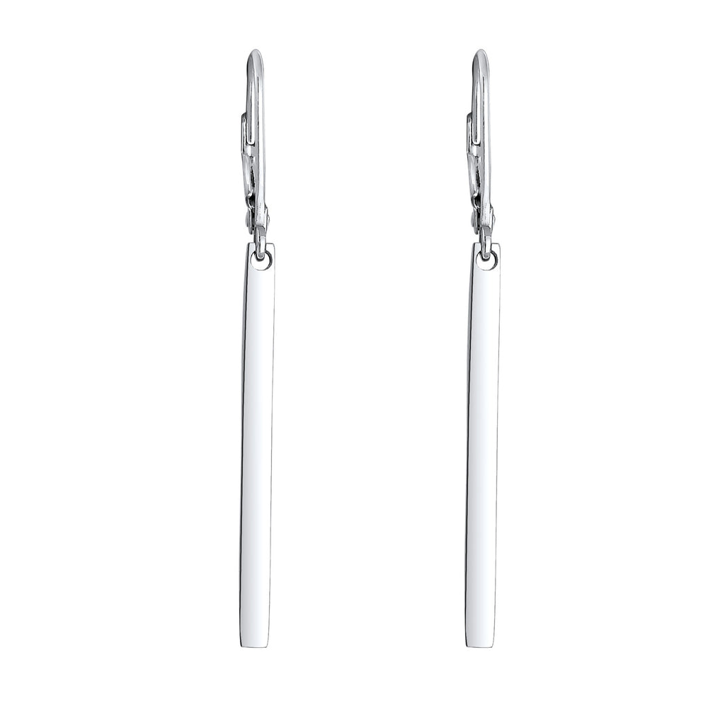 Silber - Elli | Ohrhänger Stab | 925er Sterling Silber
