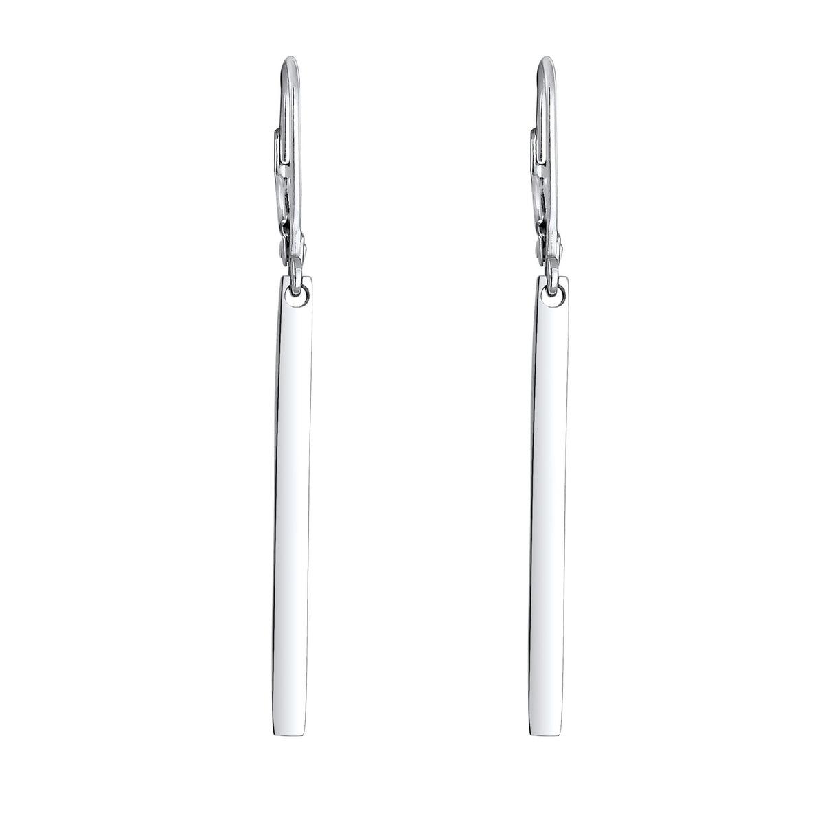 Silber - Elli | Ohrhänger Stab | 925er Sterling Silber