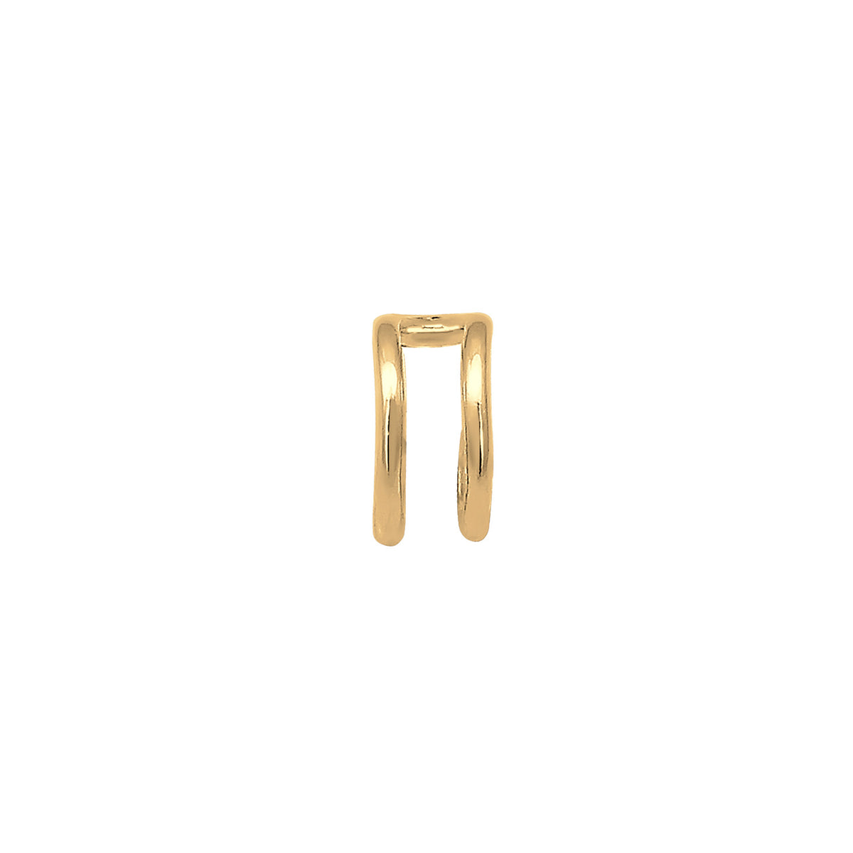 Gold - Elli | Single Earcuff | 925 Sterling Silber vergoldet