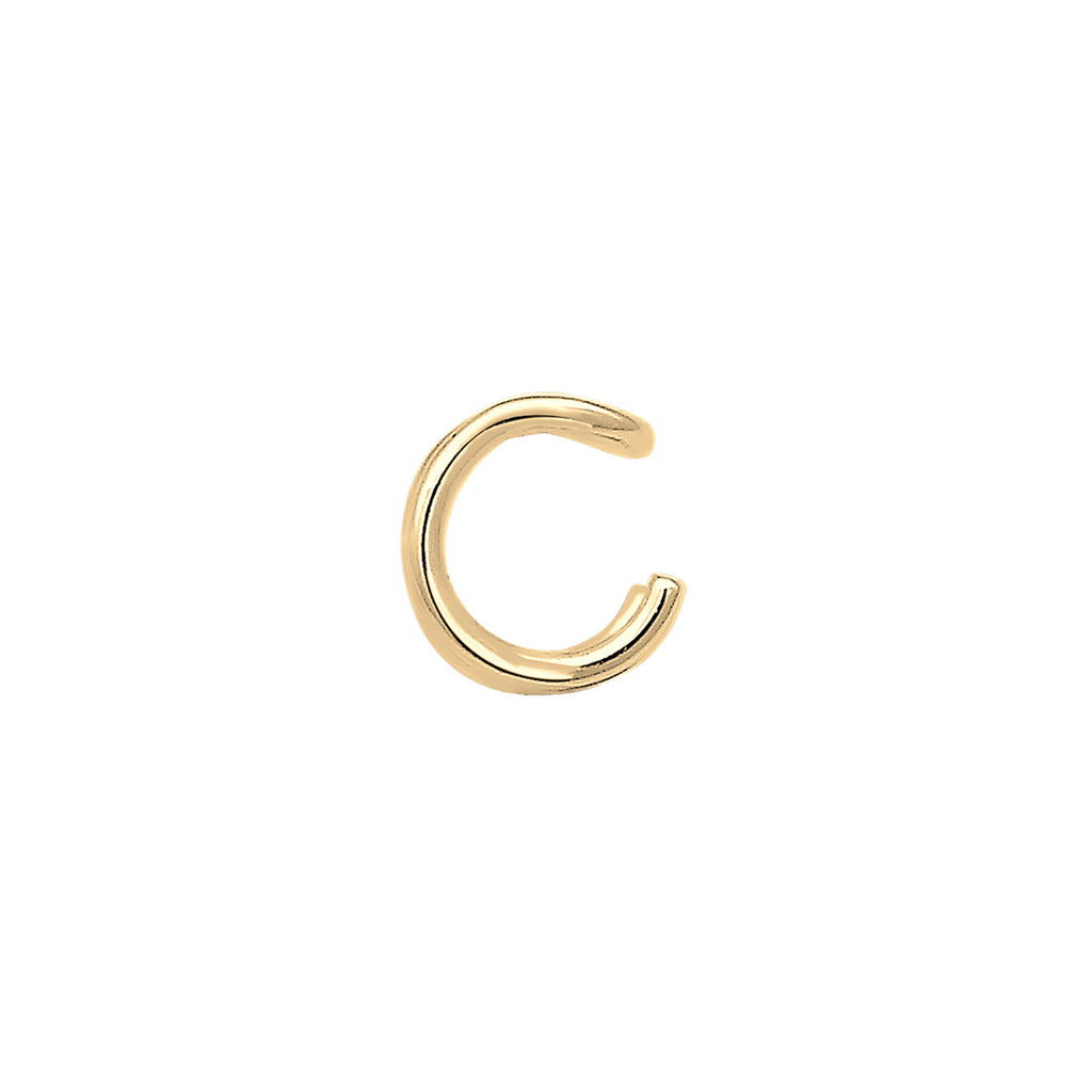 Gold - Elli | Single Earcuff | 925 Sterling Silber vergoldet