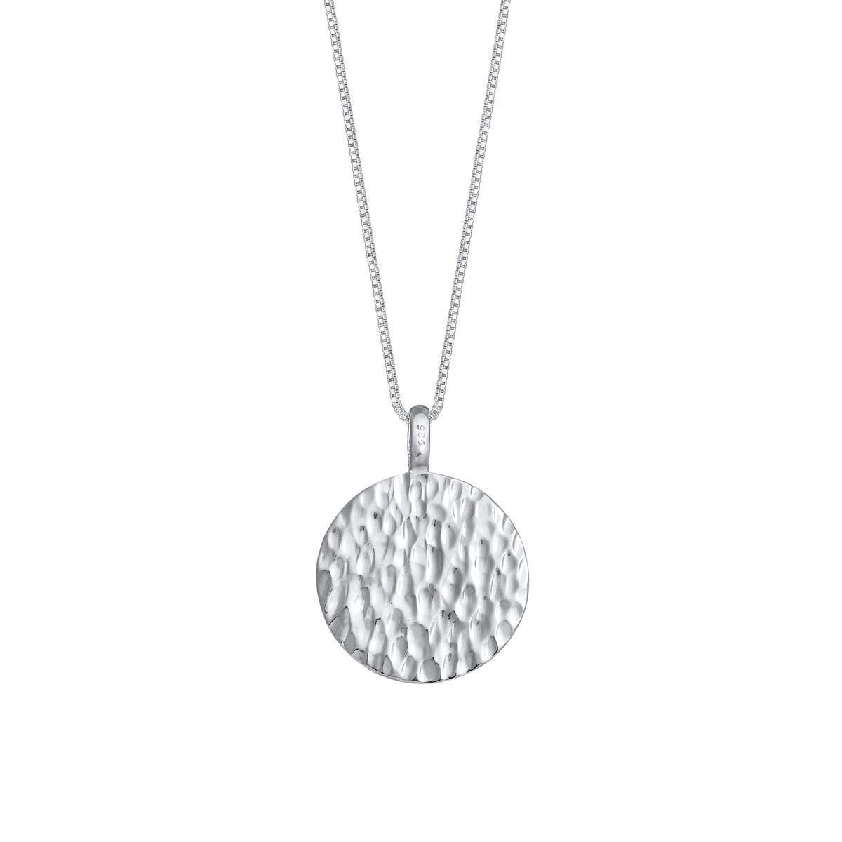 Silber - Elli | Lange Venezianer-Halskette Ornament | 925er Sterling Silber