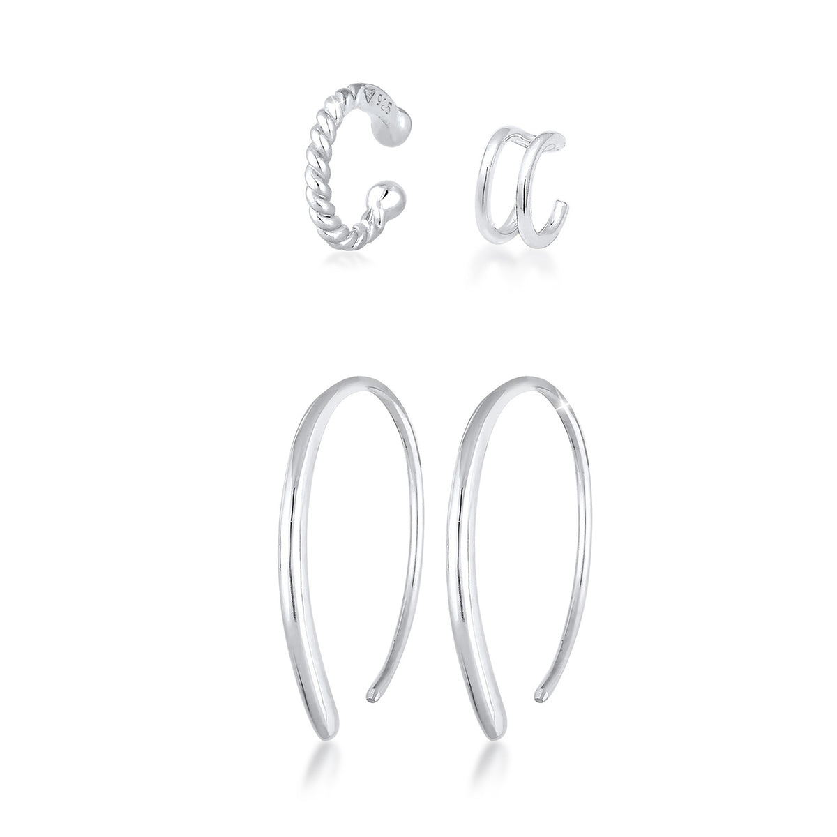 Silber - Elli | Ohrringset | 925er Sterling Silber