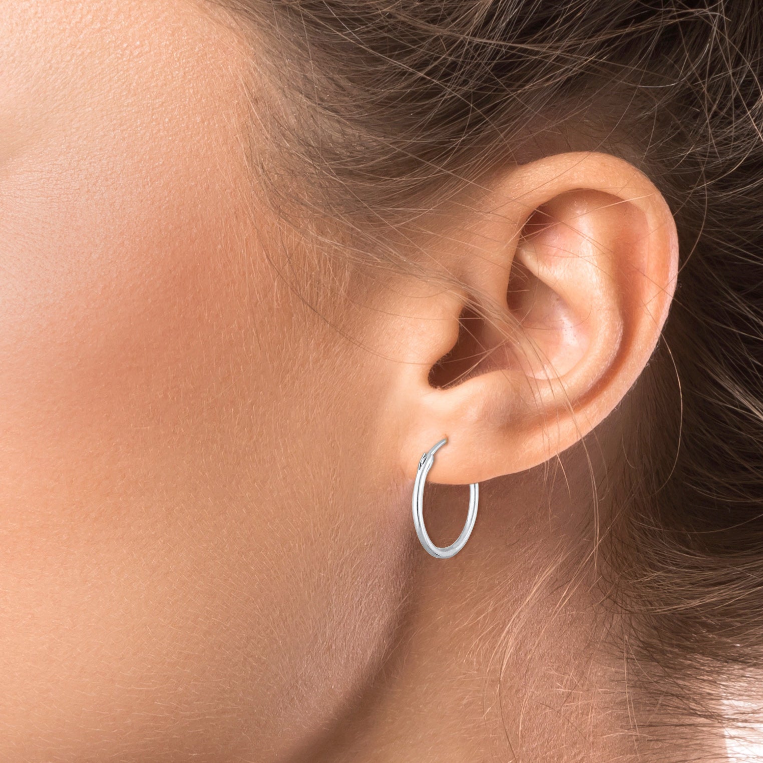 Silber - Elli | Ohrringset | Mit Kristallen von Swarovski® (Weiß) | 925er Sterling Silber