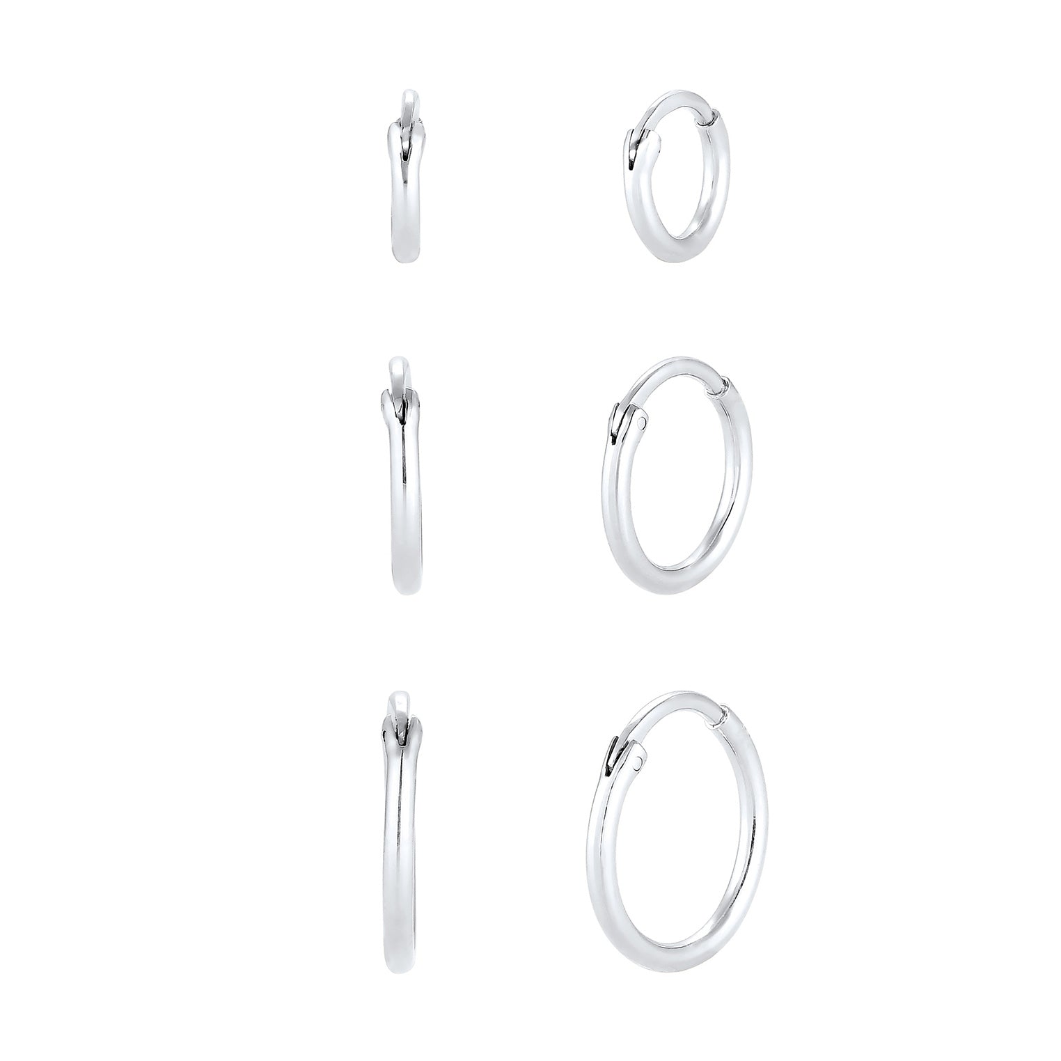 Silber - Elli | Ohrringset | 925er Sterling Silber
