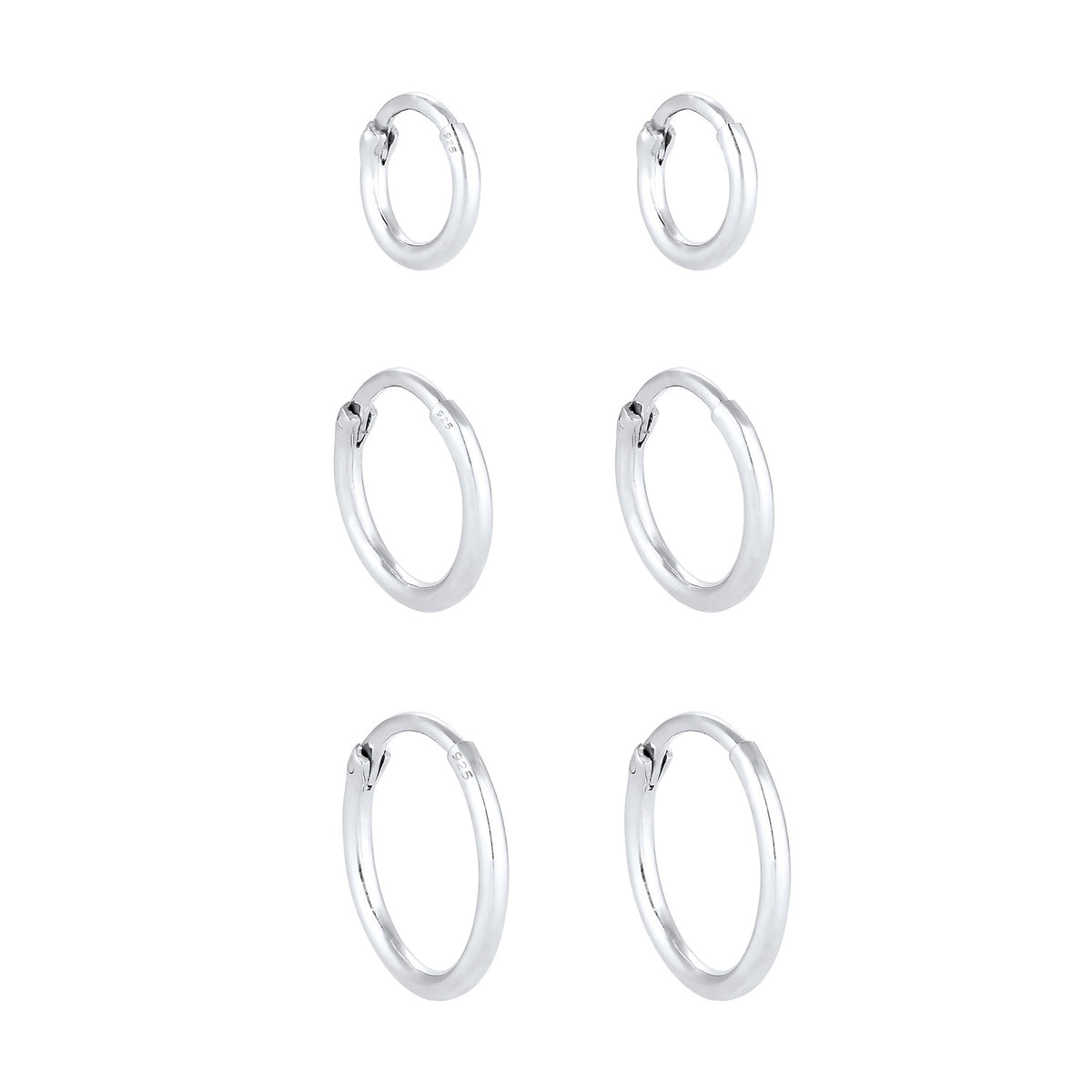 Silber - Elli | Ohrringset | 925er Sterling Silber
