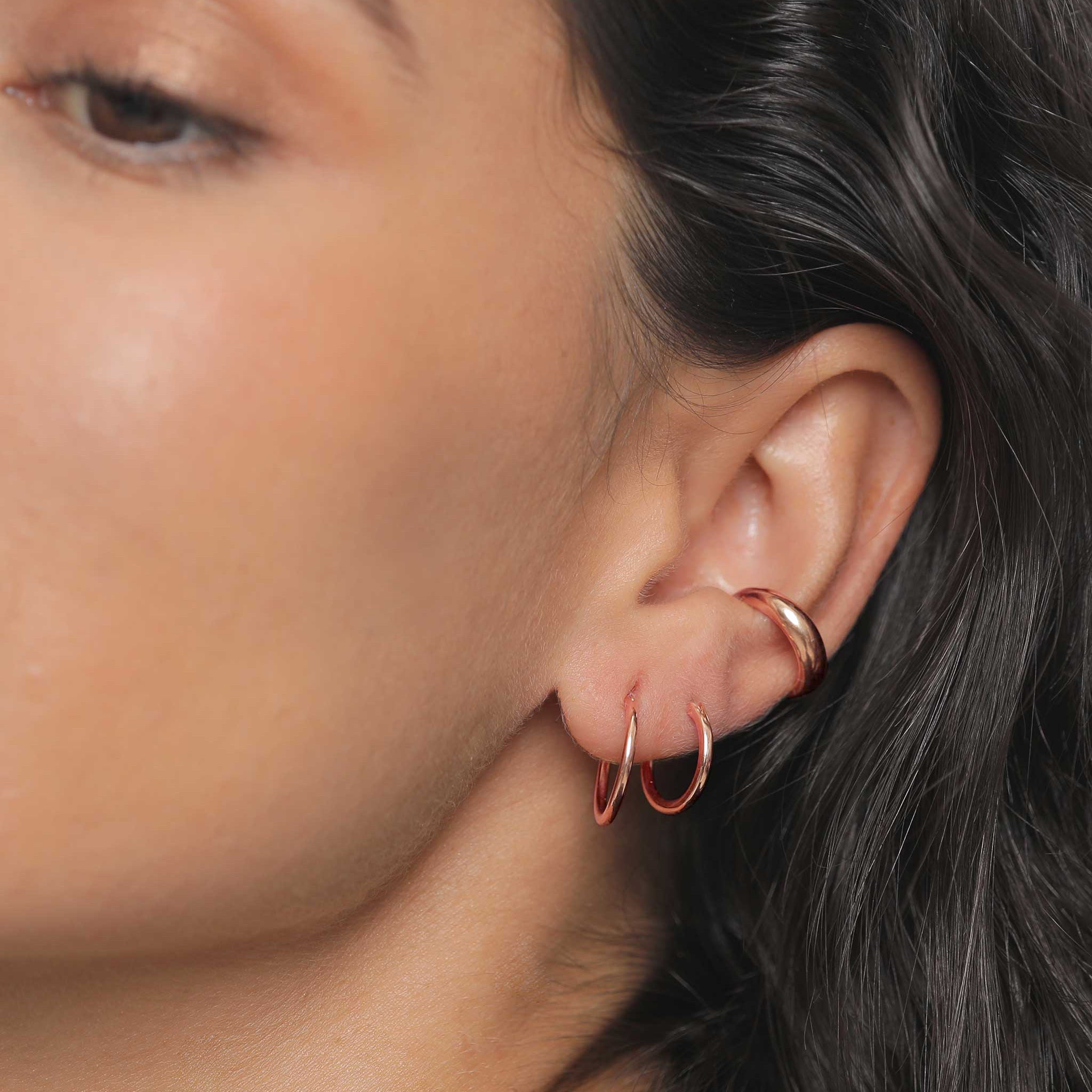 Roségold - Elli | Ohrringset | 925 Sterling Silber Rosegold