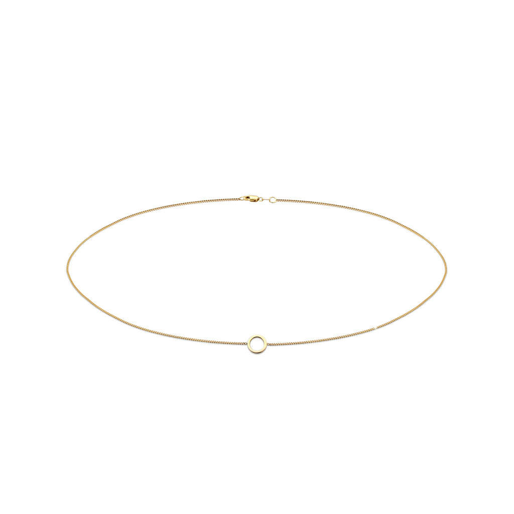 Gold - Elli PREMIUM | Halskette Geo | 375 Gelbgold