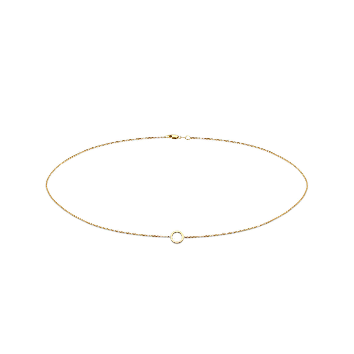 Gold - Elli PREMIUM | Halskette Geo | 375 Gelbgold