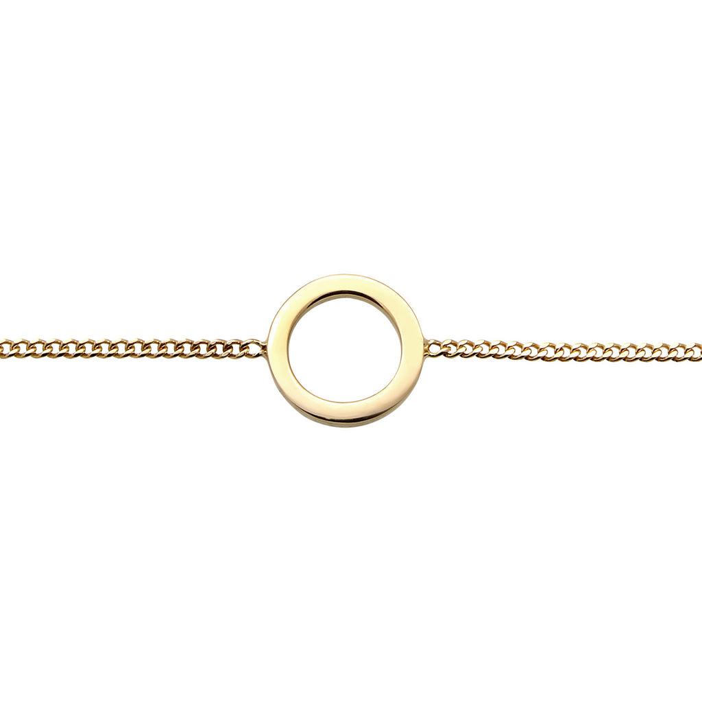 Gold - Elli PREMIUM | Halskette Geo | 375 Gelbgold