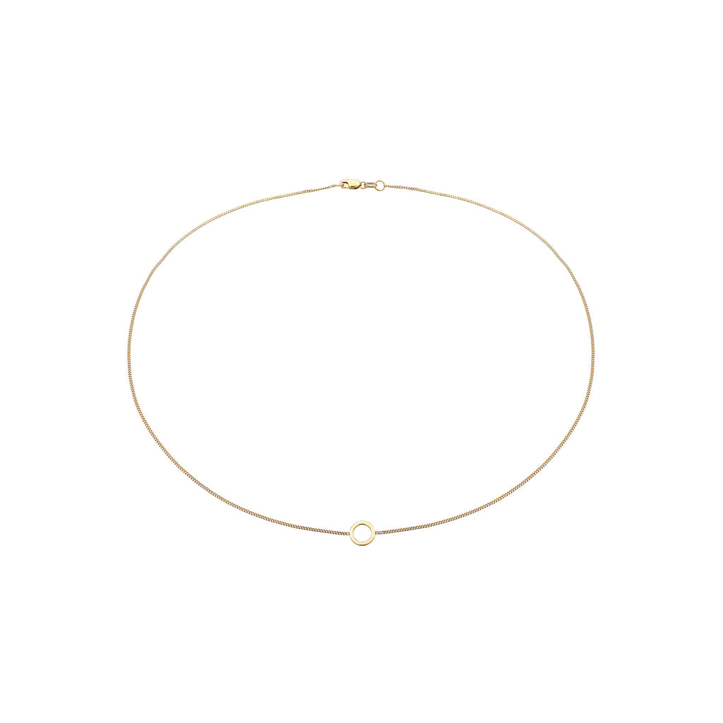 Gold - Elli PREMIUM | Halskette Geo | 375 Gelbgold