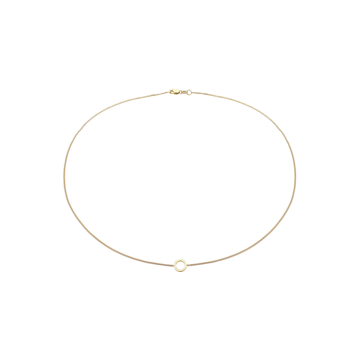 Gold - Elli PREMIUM | Halskette Geo | 375 Gelbgold
