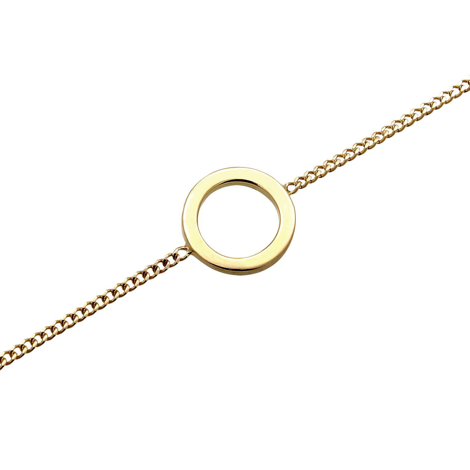 Gold - Elli PREMIUM | Halskette Geo | 375 Gelbgold