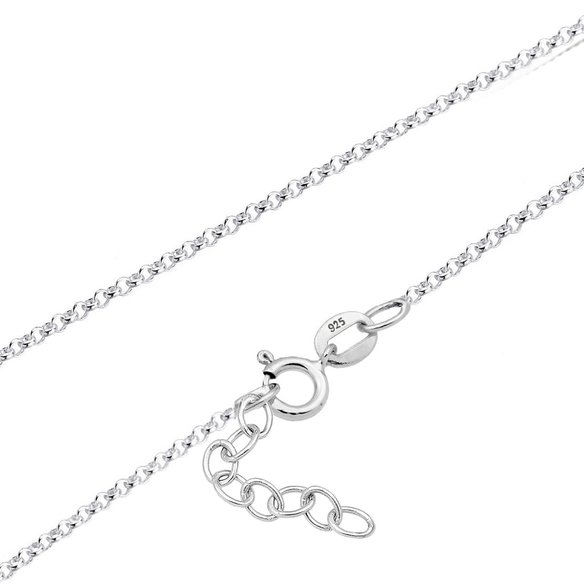 Silber - Elli | Halskette Elefant | 925er Sterling Silber