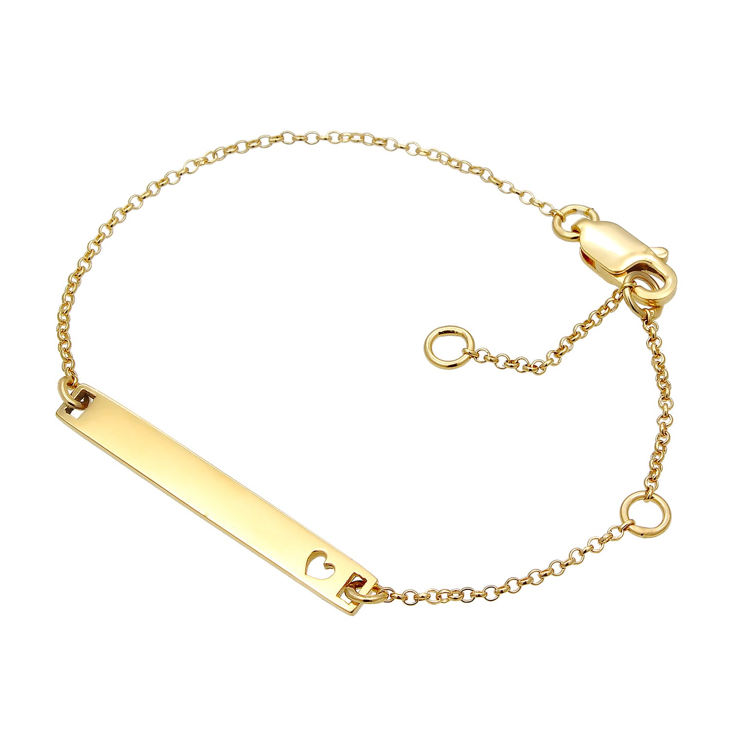 Gold - Elli PREMIUM | Armband | 375 Gelbgold