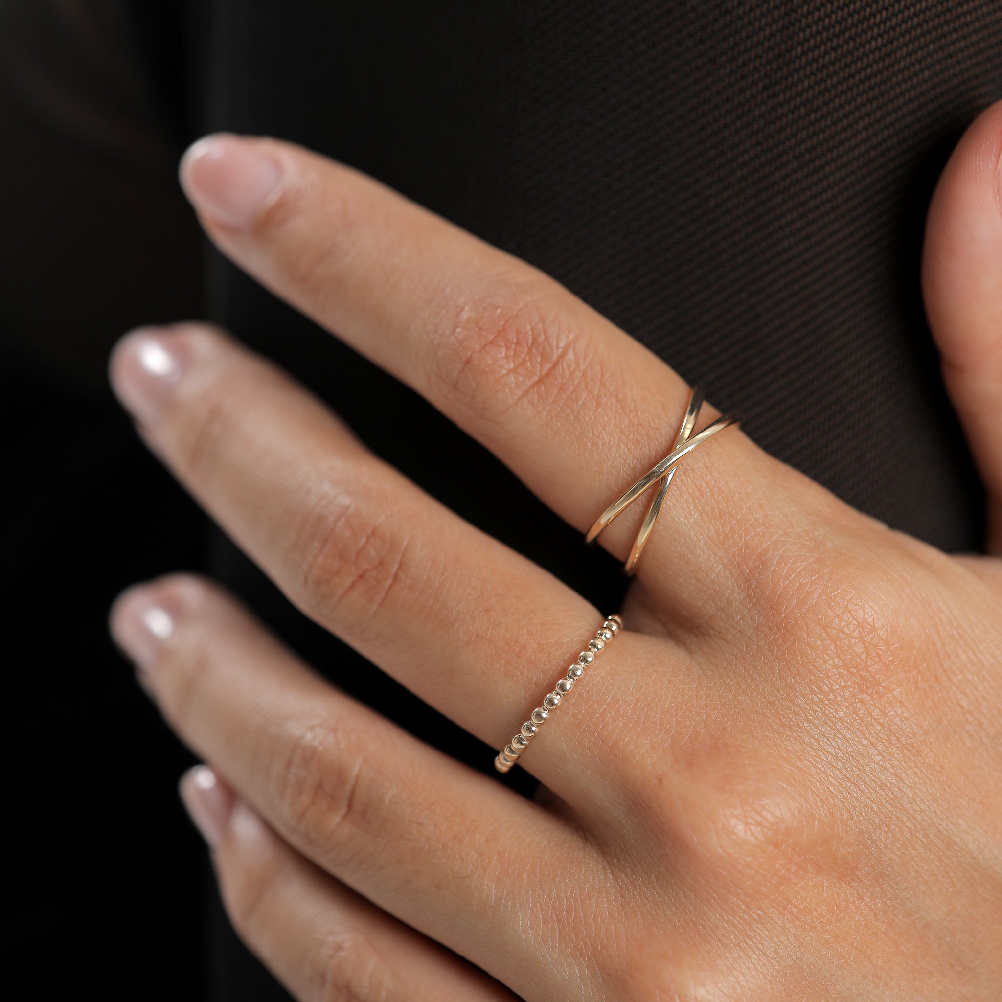 Gold - Elli PREMIUM | Bandring | 375 Gelbgold