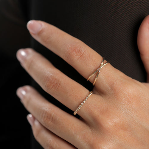Gold - Elli PREMIUM | Bandring | 375 Gelbgold