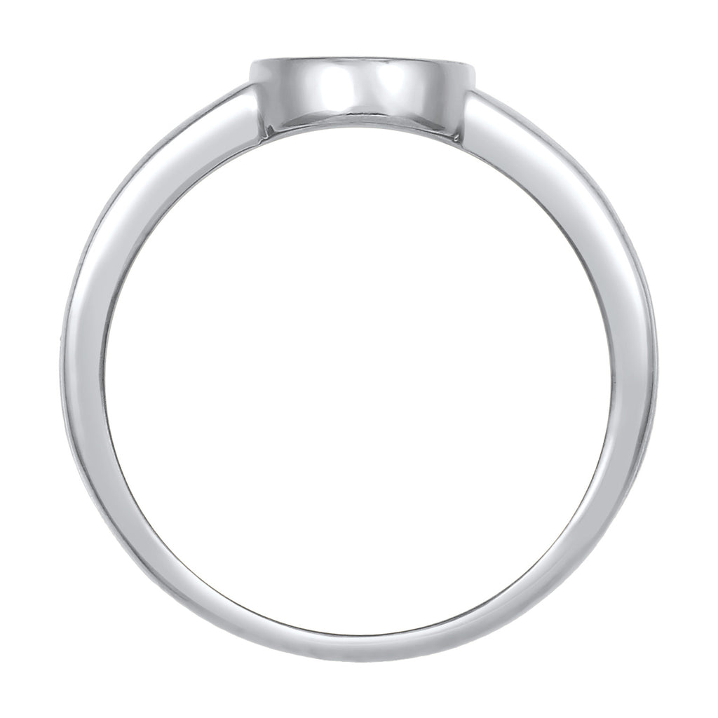 Silber - Elli | Siegelring | 925er Sterling Silber