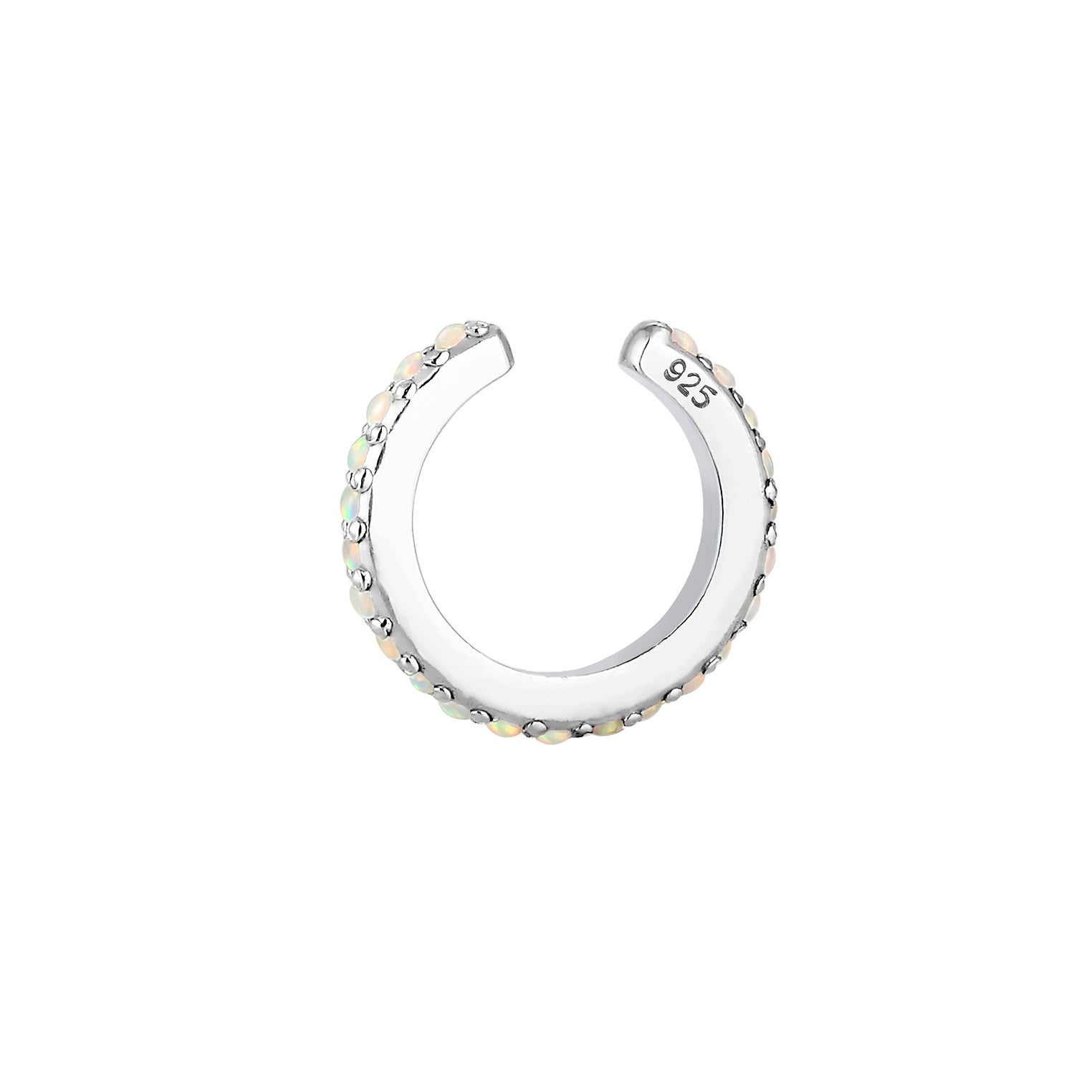 Silber - Elli | Single Earcuff | Opal | 925er Sterling Silber