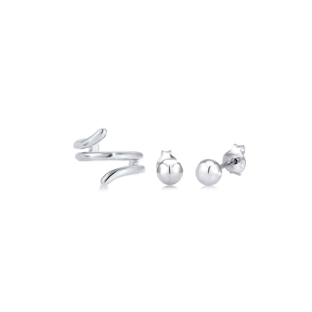 Silber - Elli | Ohrringset | 925er Sterling Silber