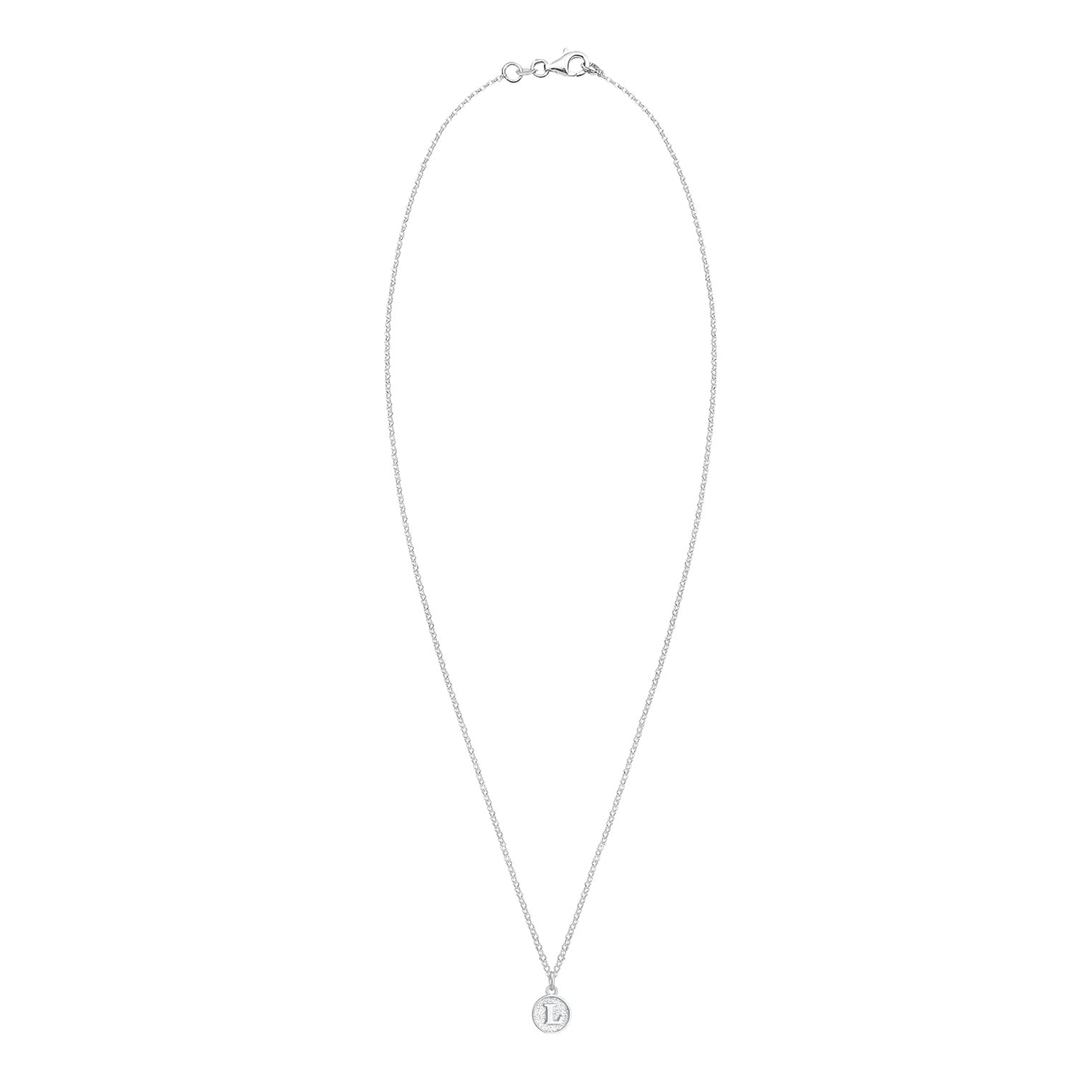 Silber - Elli | Halskette Buchstabe L | 925er Sterling Silber