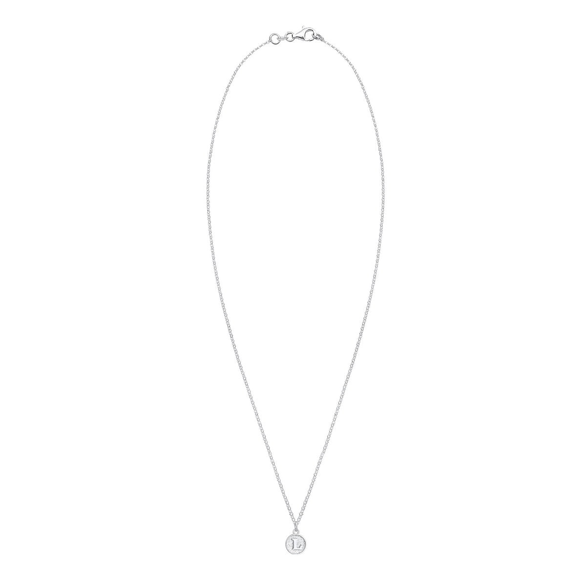 Silber - Elli | Halskette Buchstabe L | 925er Sterling Silber