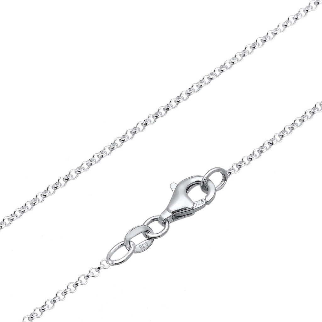 Silber - Elli | Halskette Buchstabe N | 925er Sterling Silber
