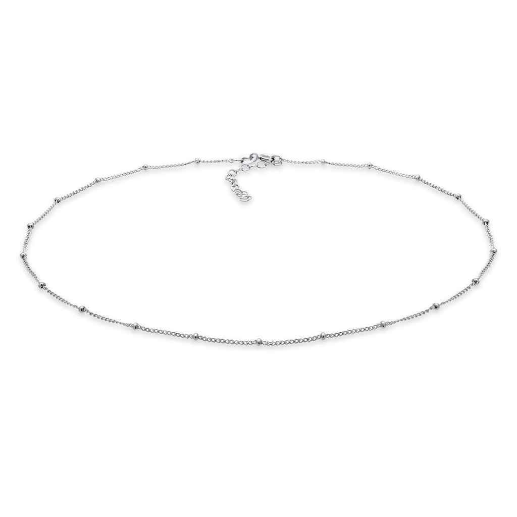 Silber - Elli | Kugel-Choker | 925 Sterling Silber