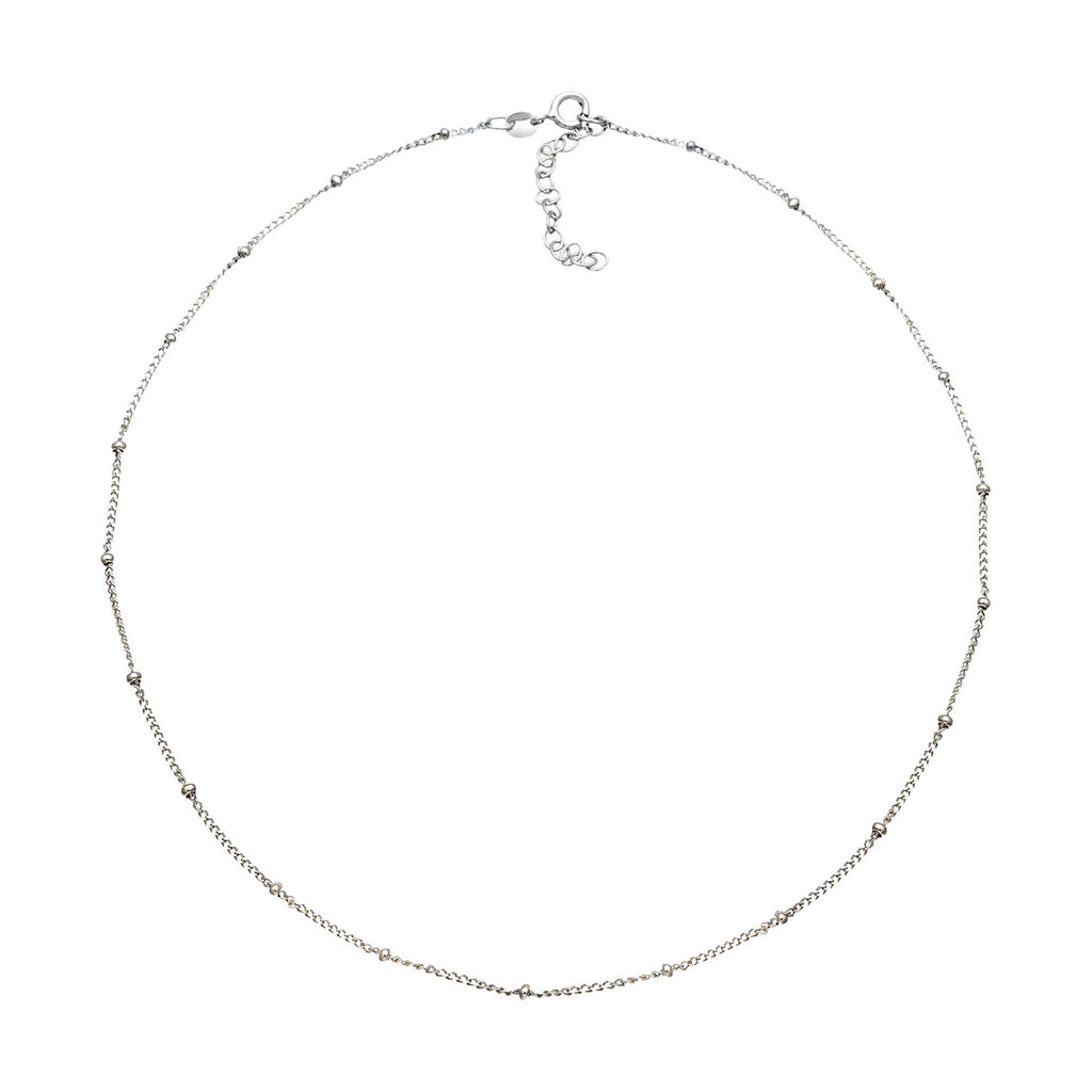 Silber - Elli | Kugel-Choker | 925 Sterling Silber