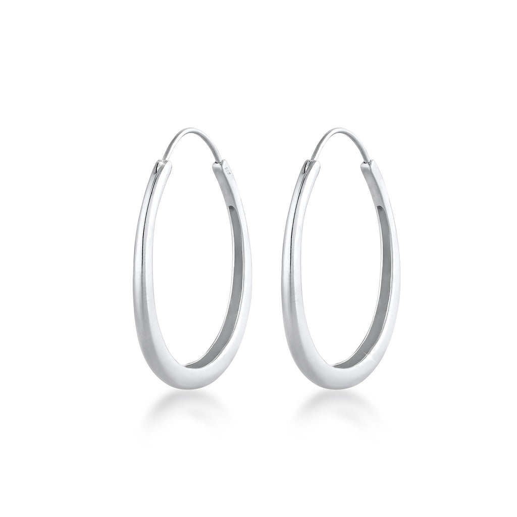 Silber - Elli | Creole | 925er Sterling Silber